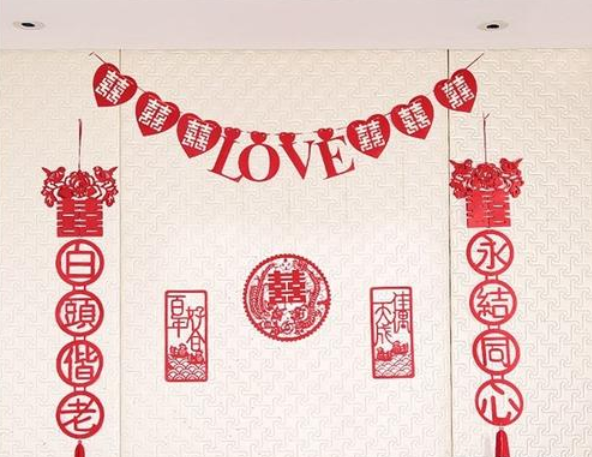 无纺布窗花切割