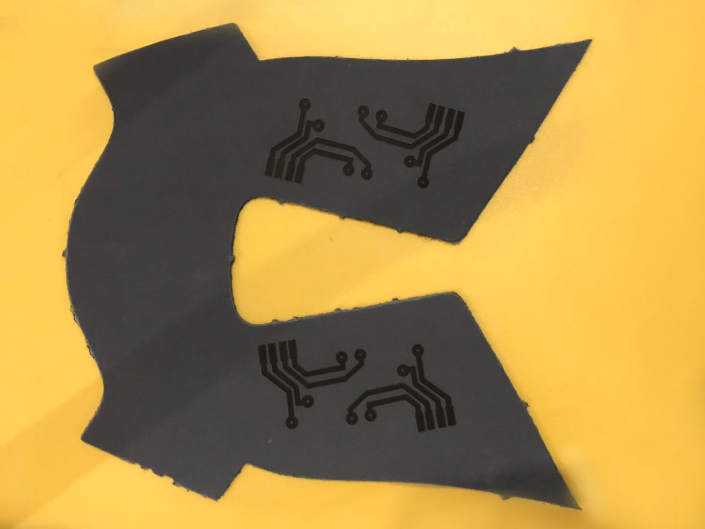 鞋面皮革激光打标