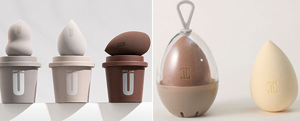 美妆海绵蛋激光打标