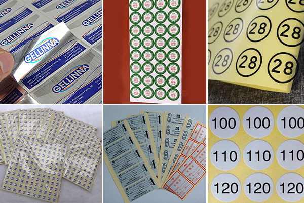 不干胶标签切割