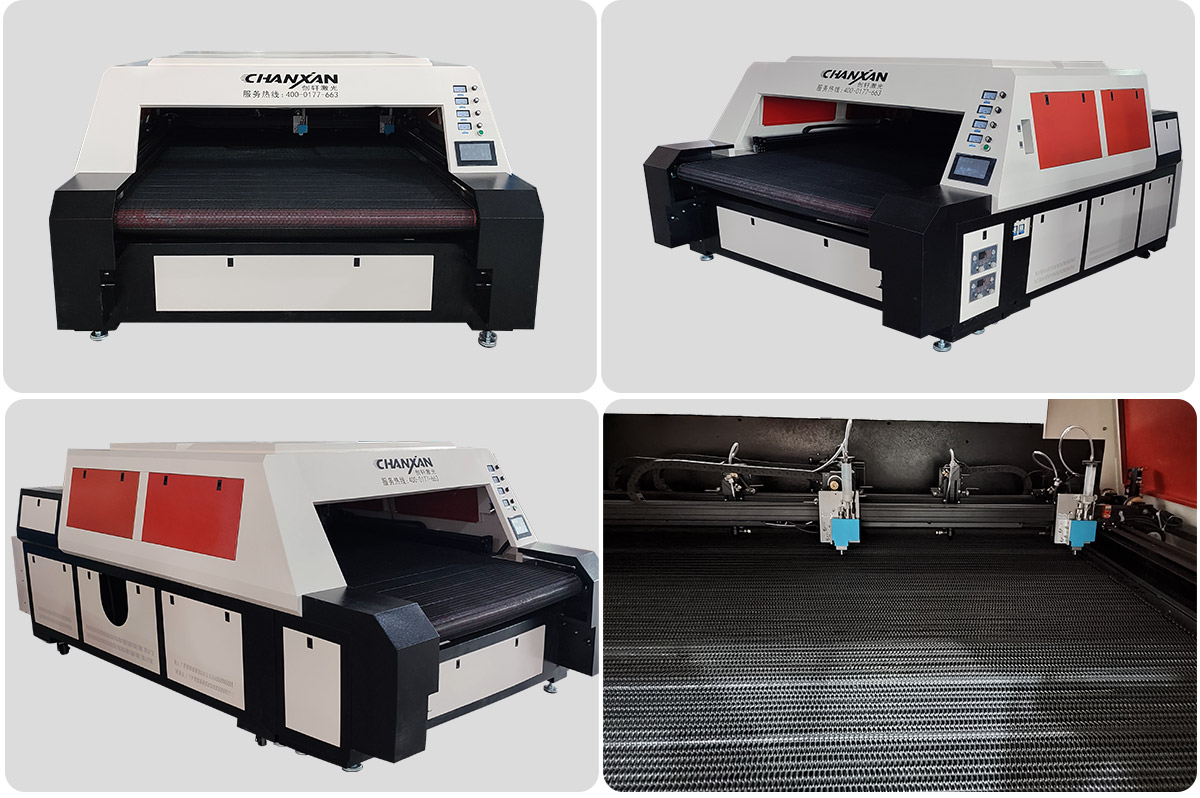 全自动鞋材划线下料一体机