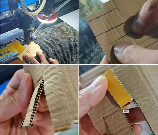 瓦楞纸箱（板）激光切割机，硬纸板裁剪设备