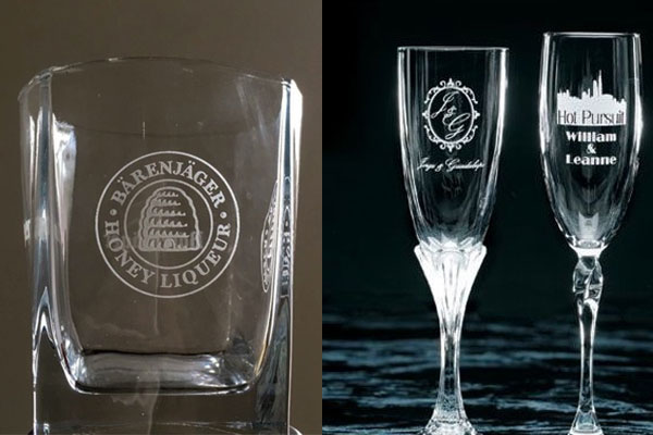 玻璃镭射logo设备—紫外激光打标机