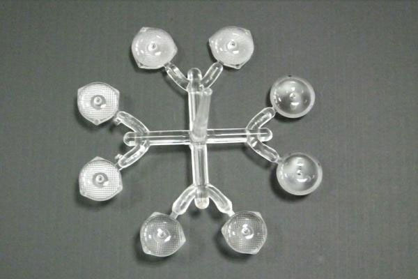 汽车车灯TV透镜注塑水口切割设备—水口激光切割机