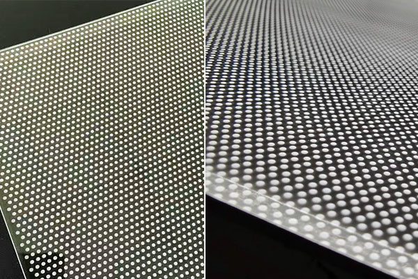 亚克力导光板激光打点雕刻工艺