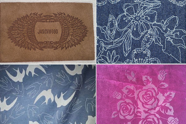 服装面料牛仔打标设备—激光烧花机