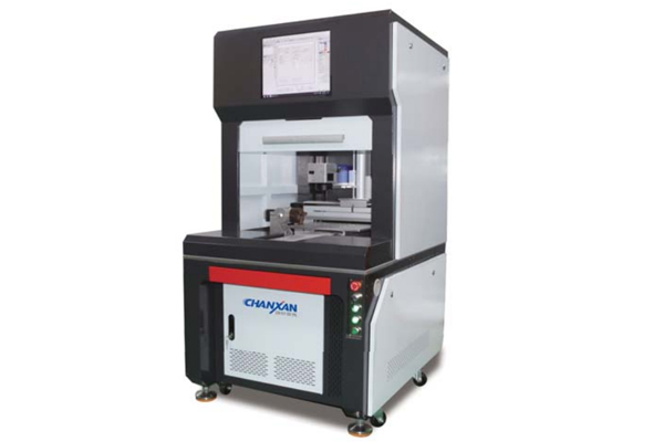 金属管穿刺针刻度激光旋转打标工艺