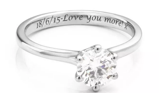 激光打标让你的情人节与众不同