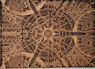 激光切割艺术木雕，展现绝美的艺术盛宴