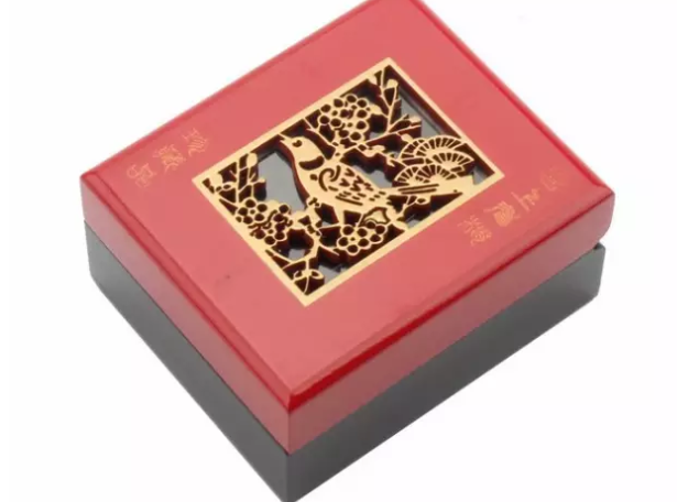 激光打标月饼盒，祝您家美满，人团圆