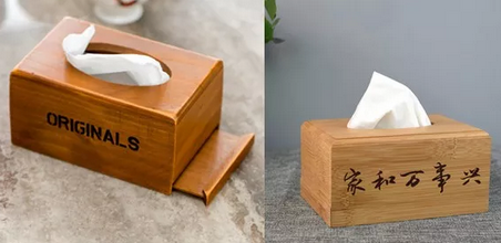 激光打标纸巾盒，让您干净每一天
