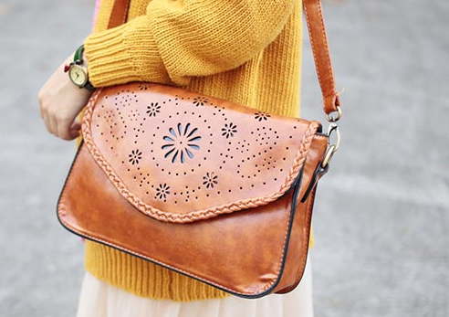 激光镂空皮包，档次利润双提升