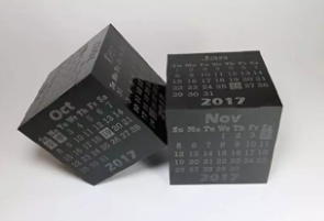 时间都去哪了？激光雕刻日历助您记录精彩生活