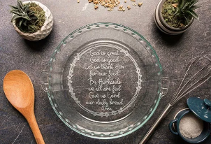 激光雕刻精致餐具，让吃饭变成一种享受