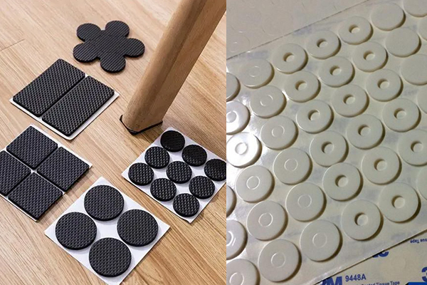 家具脚垫防滑静音垫片激光切割工艺